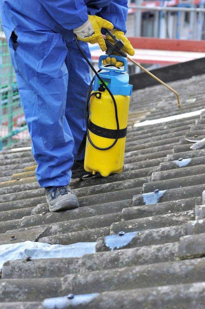 Asbestdachsanierung (Berliner Welle) gemäß TRGS 519 Schutzmaßnahmen – Foto 12