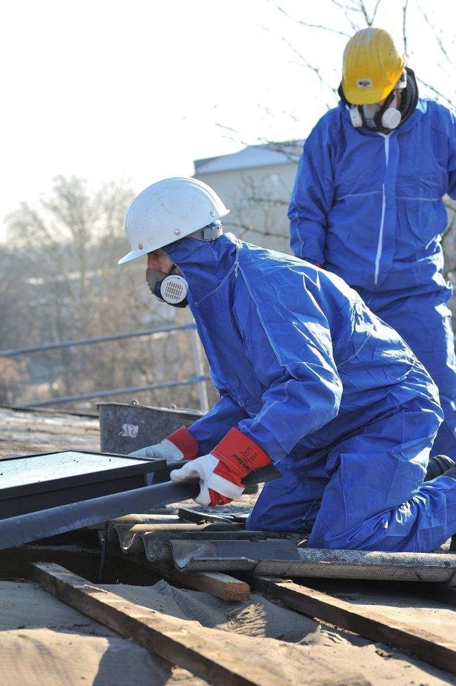 Asbestdachsanierung (Berliner Welle) gemäß TRGS 519 Schutzmaßnahmen – Foto 18