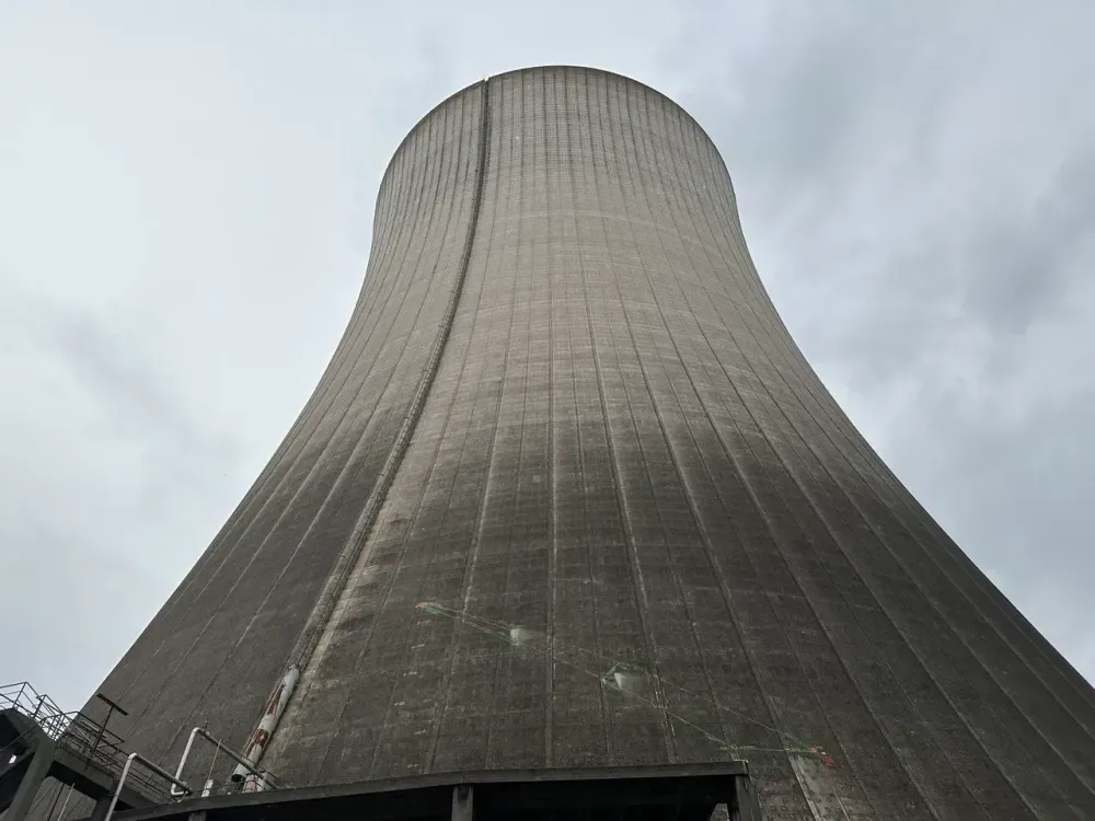 Sprengung des Kühlturms in Voerde – Foto 1